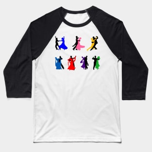 Ballroom Dancers Baseball T-Shirt